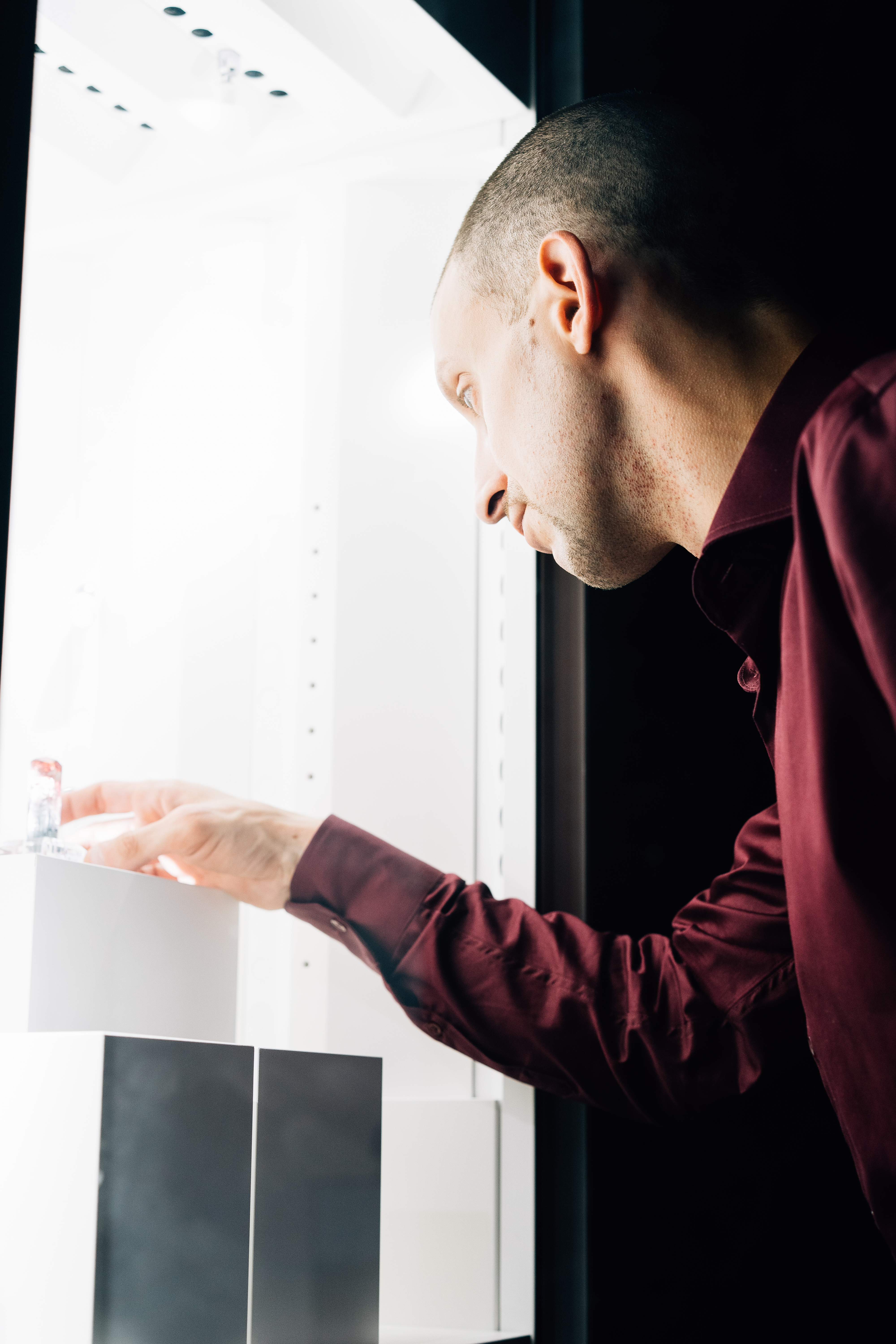 Eric with favorite specimen